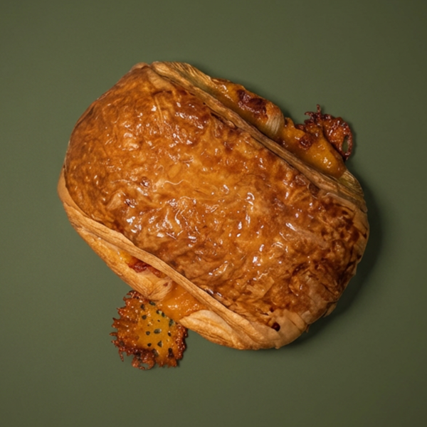 Füme Kaburga ve Cheddar Kruvasan