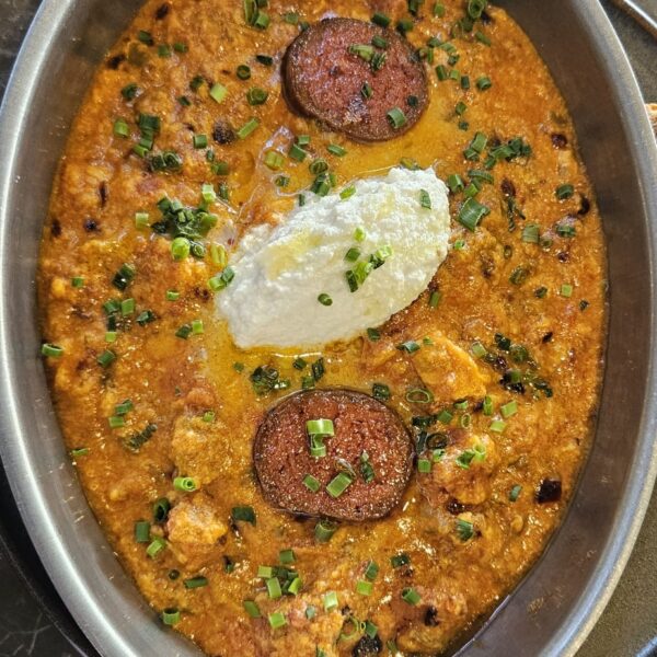 Sucuklu ve Ricottalı Menemen 🌶️