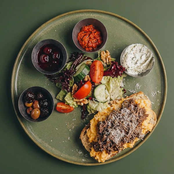 Kavurmalı Tartine